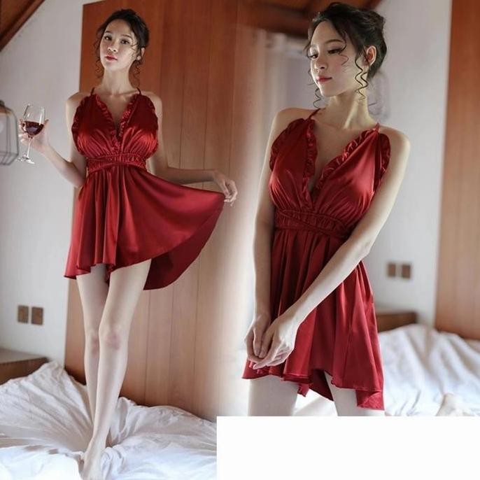 Lingeries Sexy Baju Tidur-Sexy Mini Dress