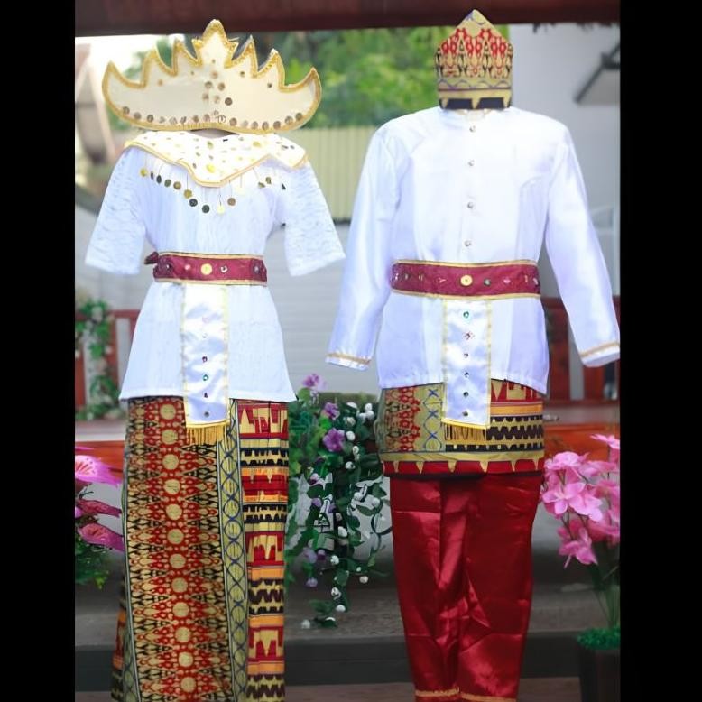 Baju Adat Lampung Dewasa / Pakaian Adat Lampung Dewasa
