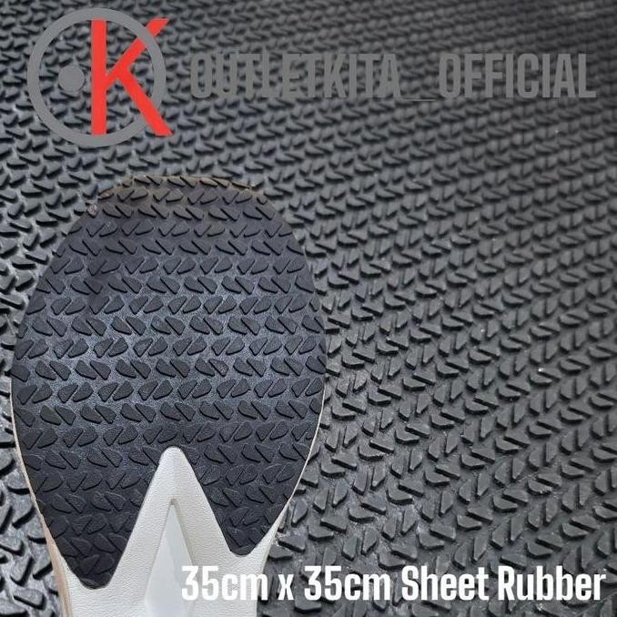 DS123 }} Karet Lembaran Alas Sepatu & Sandal