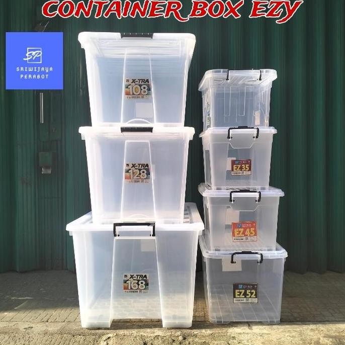 CONTAINER BOX EZY CLEAR | BOX PLASTIK EZY X-TRA