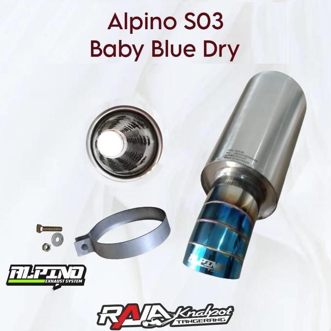 Promo knalpot mobil resing ALPINO suara garing COD