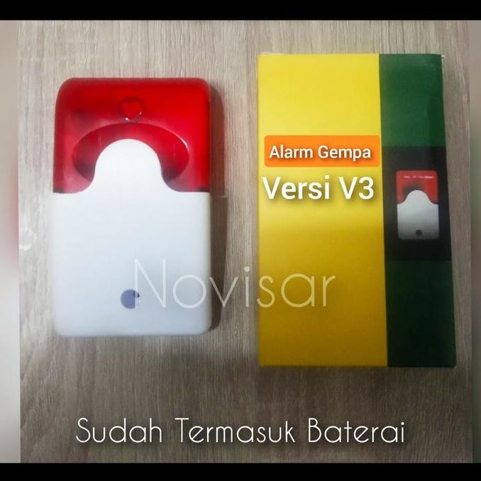 Gempa Bumi Alarm + Earthquake + Alat Deteksi Gempa Bumi Sensor Gempa Bumi Sensor Getaran Kualitas Te