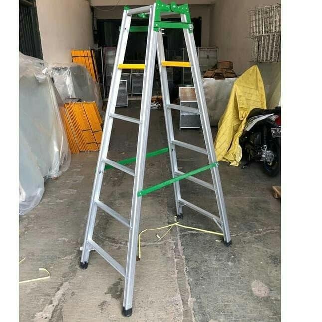 TANGGA LIPAT ALUMINIUM 175 CM TEBAL KOKOH