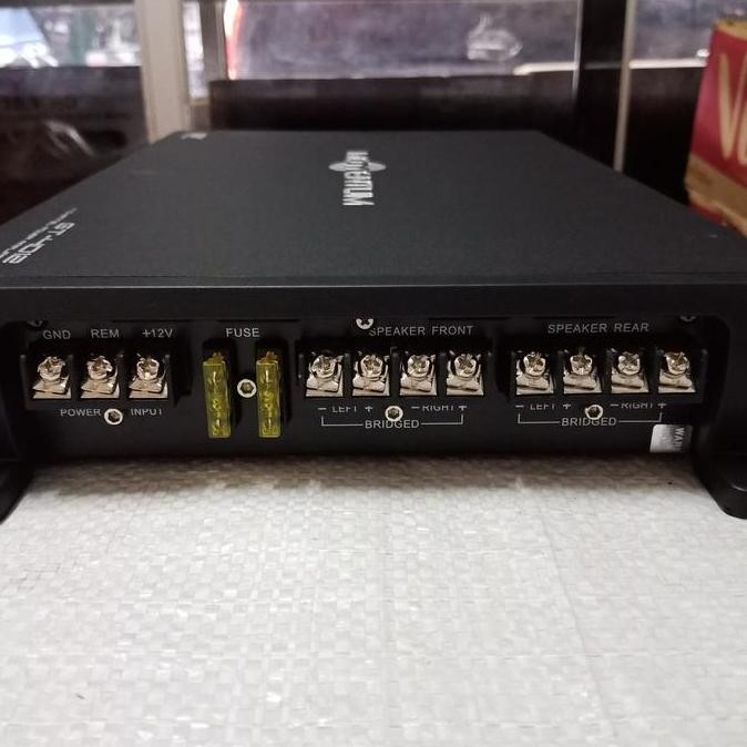 Power Momentum Gt4012 - Power 4Channel - Power Amplifier Momentum