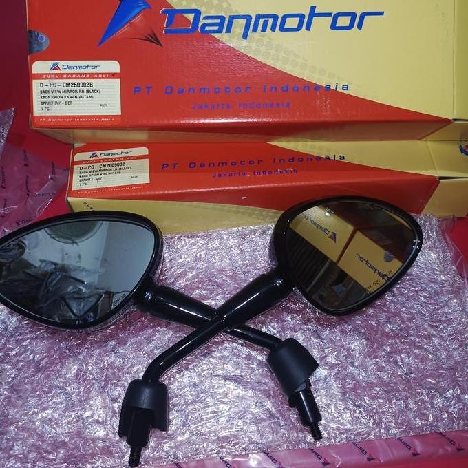 Spion Kanan Kiri Warna Hitam Vespa Matic Lx Sprint Primavera