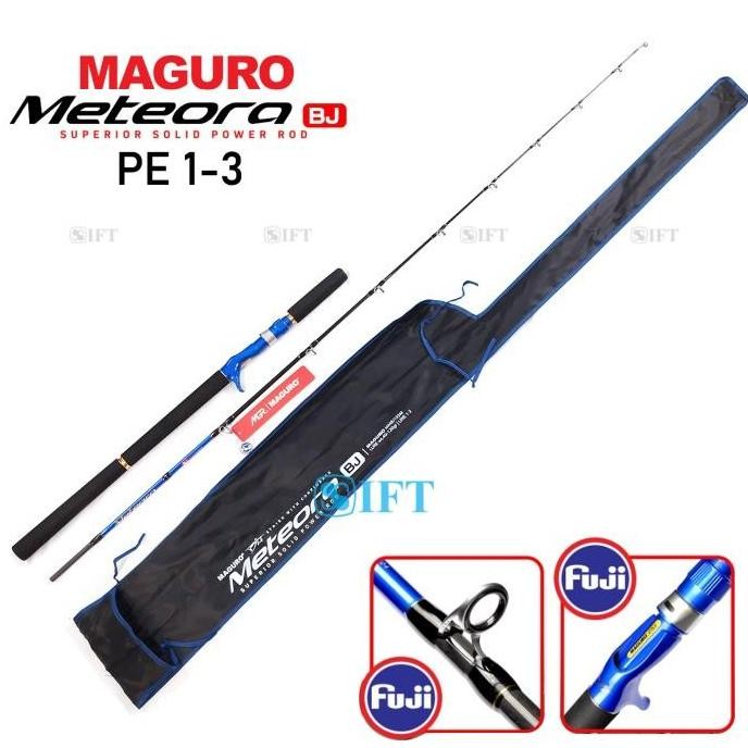Joran Laut Oh Maguro Meteora Bj | Solid | Full Fuji Guides + Seat