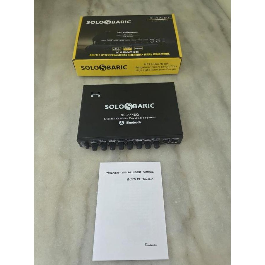 Parametrik Audio Mobil Equalizer Pre Amplifier Karaoke Solosbaric