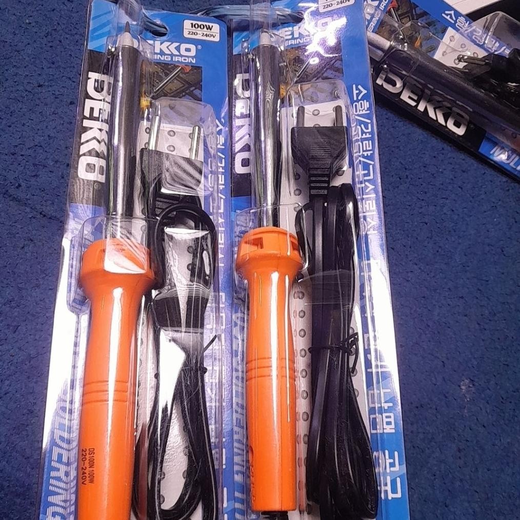 SOLDER 100WATT DEKKO SOLDER LISTRIK 100W ORIGINAL 1PCS