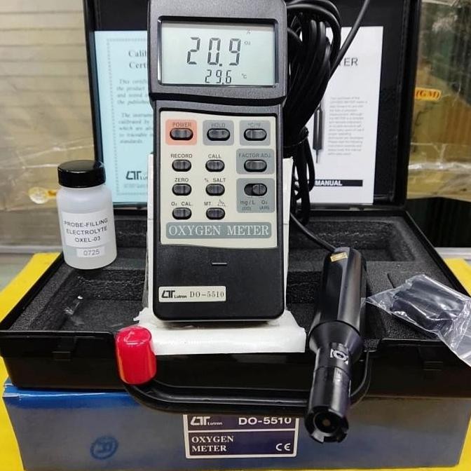 Lutron Do-5510 Dissolved Oxygen Meter - Alat Ukur Kadar Oxygen Dalam Air