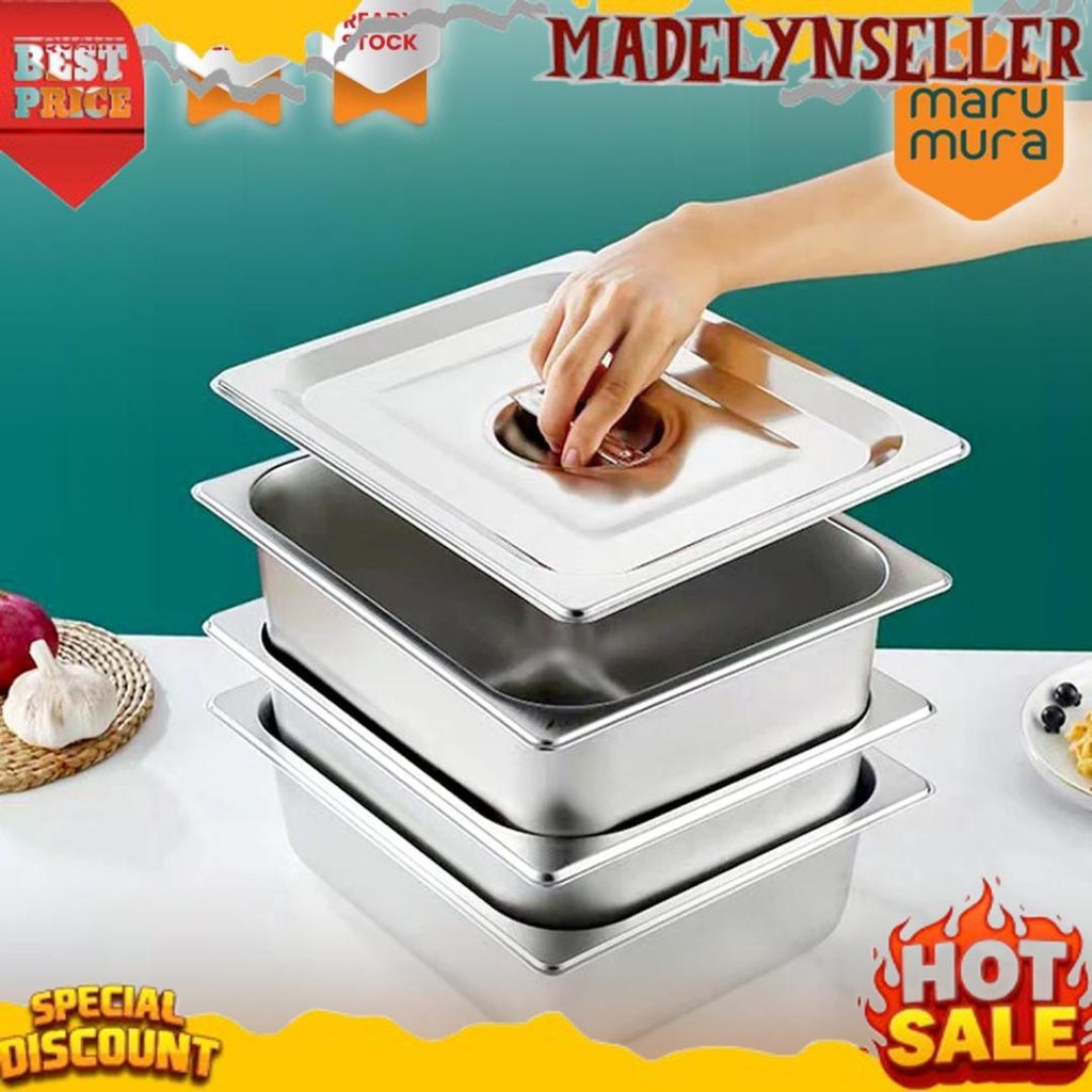 New Cover Food / GN Pan Stainless Steel | Penutup Makanan Stainless Steel | Cover Food Pan
