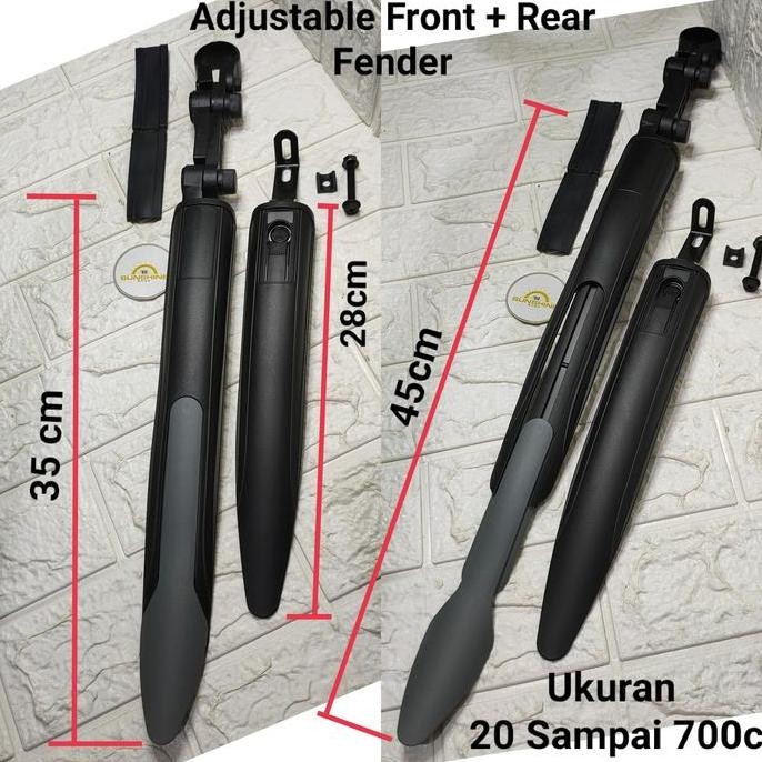 Promo Fender Mudguard Slebor Sepeda Mtb Federal Fixie Made In Taiwan Mud Guard Adjustable Cod