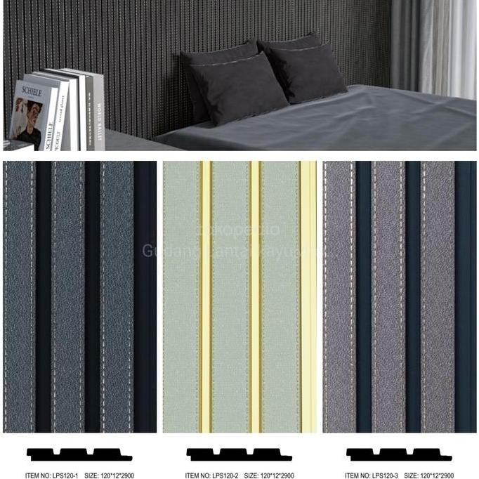 WALLPANEL LAIV STRAP SERIES / WPC PANEL DINDING