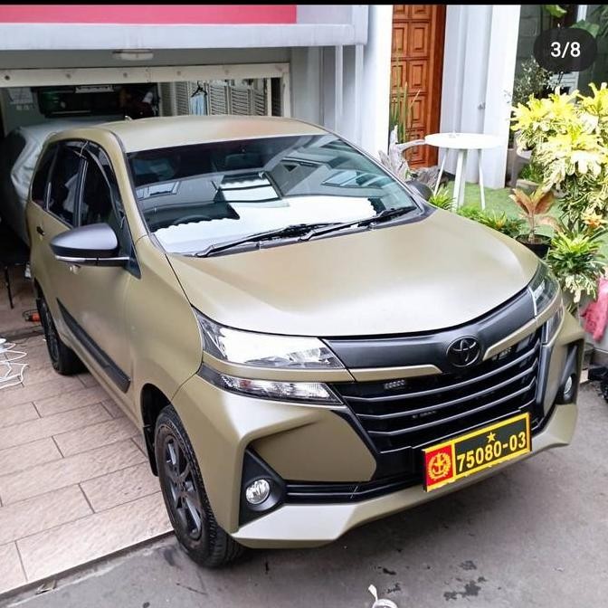 READY STOCK BAHAN WRAPPING STICKER MOBIL DARK OLIVE MILITER GREEN MARINIR TERBARU 