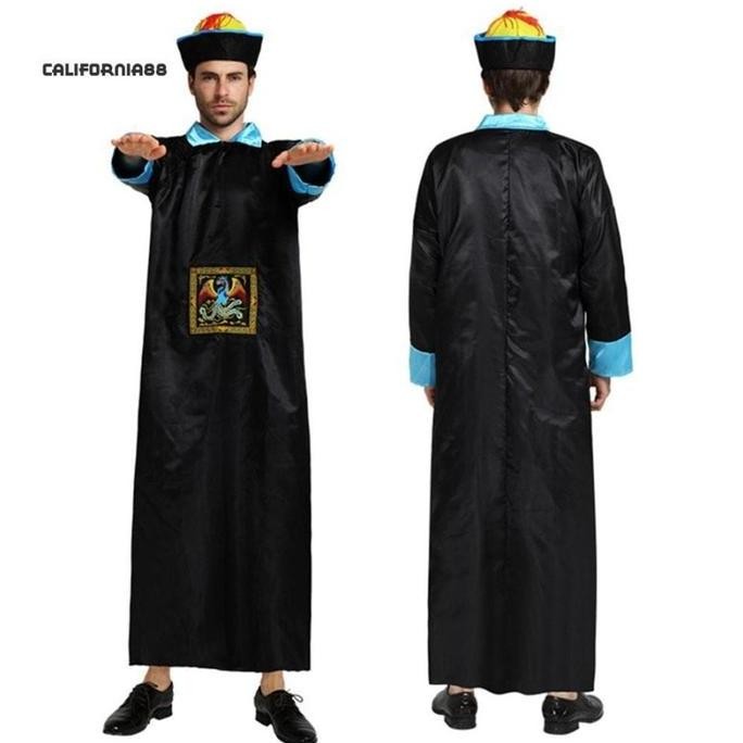 Kostum Vampir Cina Chineese Vampire Dewasa Aksesoris Lengkap Halloween