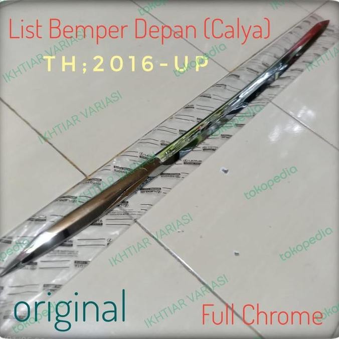 Lis Bemper Calya List Bemper Depan Calya List Chrome Calya Original Murah