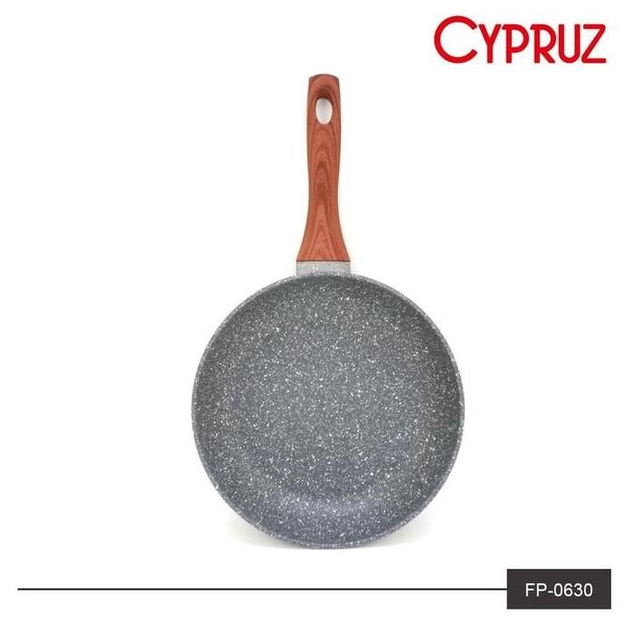 Cypruz Marble Set Premium Casserole Fry Pan Grill Pan Wok Pan Marble