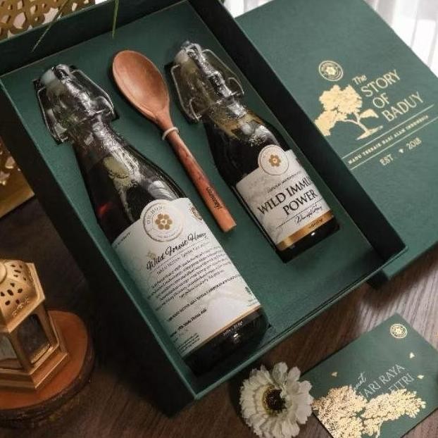 Oh Honey Story of Baduy Series - Hampers Premium Set Madu Hutan Murni Asli Oh,Honey - Healthy Gift