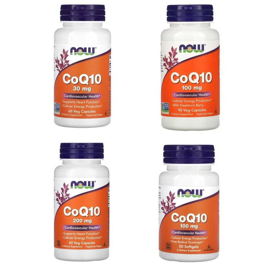 Now Foods Coq10 30Mg 100Mg 200Mg _Peoni