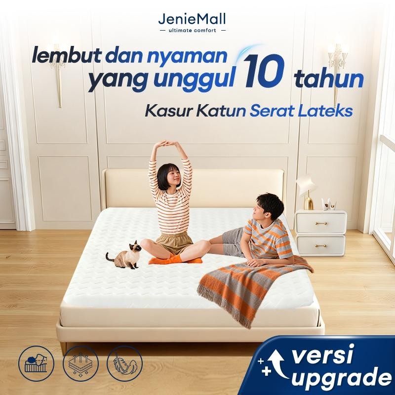 Kasur 180X200Cm Kasur Lantai Tebal 6Cm Kasur Latex  Kasur Busa Kasur Spring Bed Mattress In A Box