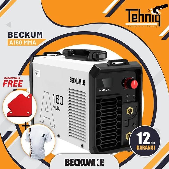 BELLYARD MESIN LAS LISTRIK BECKUM MMA A 160 INVERTER WELDING / MESIN LAS BECKUM