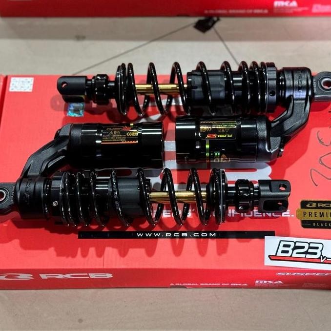 shock rcb flow s aerox nmax new black series klik rebound original racingboy shock rcb aerox black s