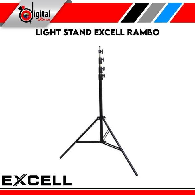 HARGA DISC - Light Stand Excell Rambo - Excell Light Stand Rambo - Tiang Lampu