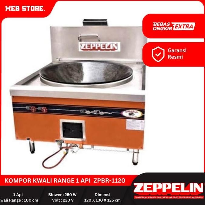 BELLYARD Kompor Kwali Range 1 Tungku ZPBR-1120 Zeppelin