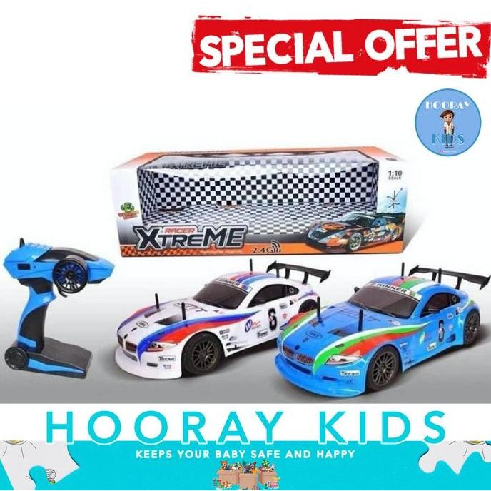 Mainan Mobil Remote Remot Kontrol Control Rc Car Drift Balap Set Besar
