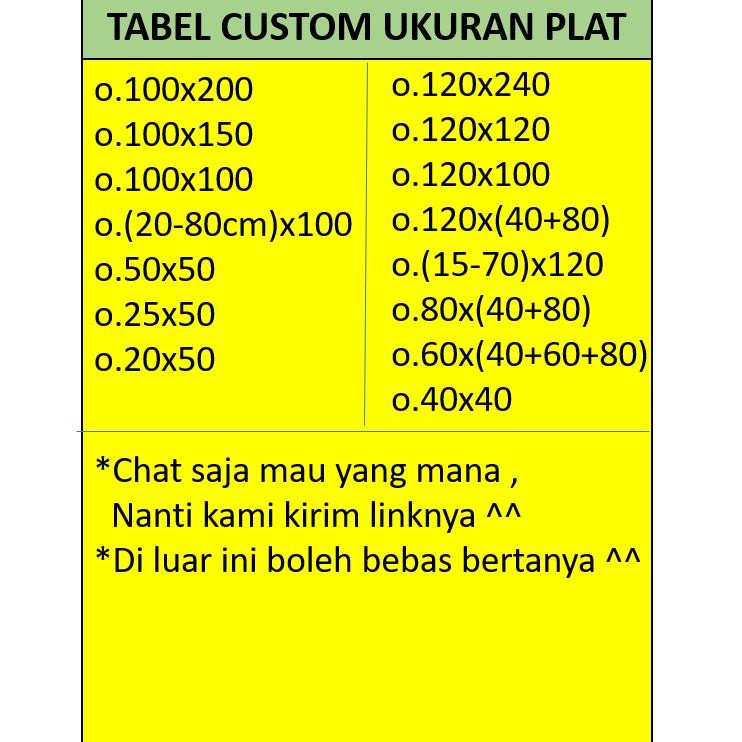 Plat Ram Speaker - 120x80 - Grill Speaker - Plat Lubang - Plat Ayakan - Plat Saringan - Plat Perfora