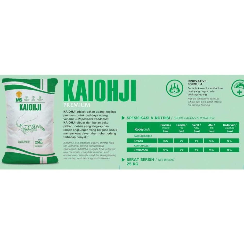 Original 1 Kg Fengli 0 1 2 2A Mp 3S 3M Pelet Pakan Ikan Udang Lobster Ms Feng Li Kaiohji Good Harves