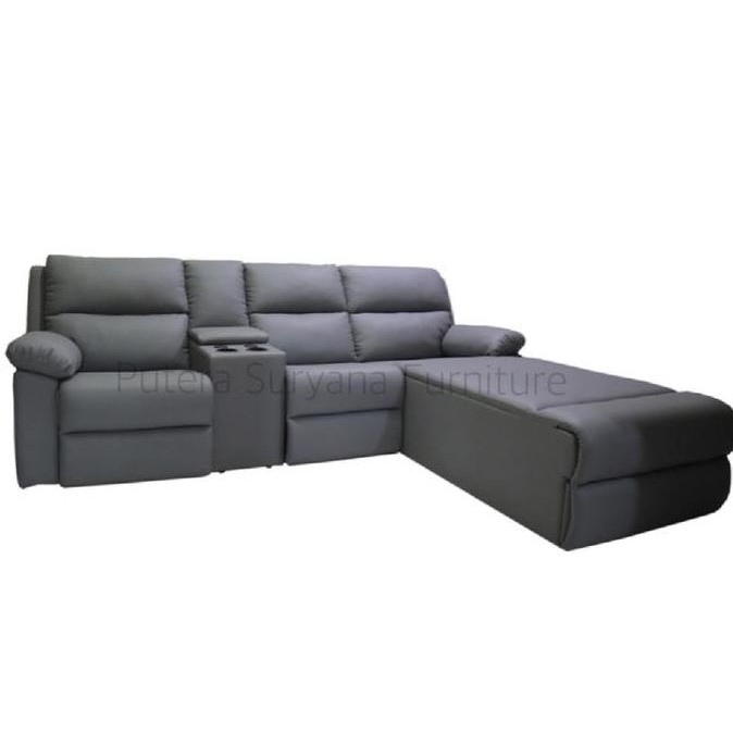 Sofa L Recliner Eletric Putera Suryana Furniture
