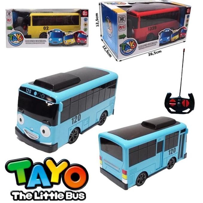 MAINAN MOBIL BUS REMOTE CONTROL RC BIS TAYO SUARA & LAMPU 699-83