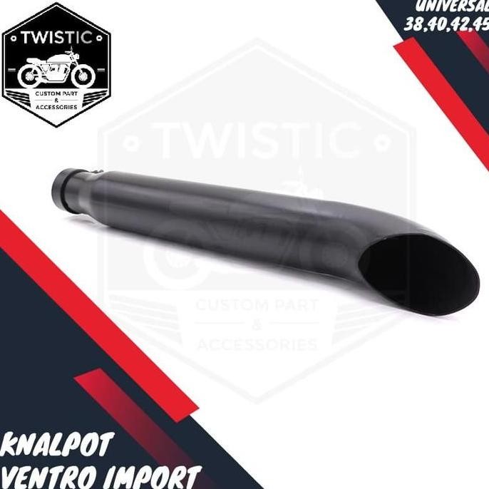 Knalpot Muffler Custom Ventro Motor W175 Benelli XSR 155 Harley