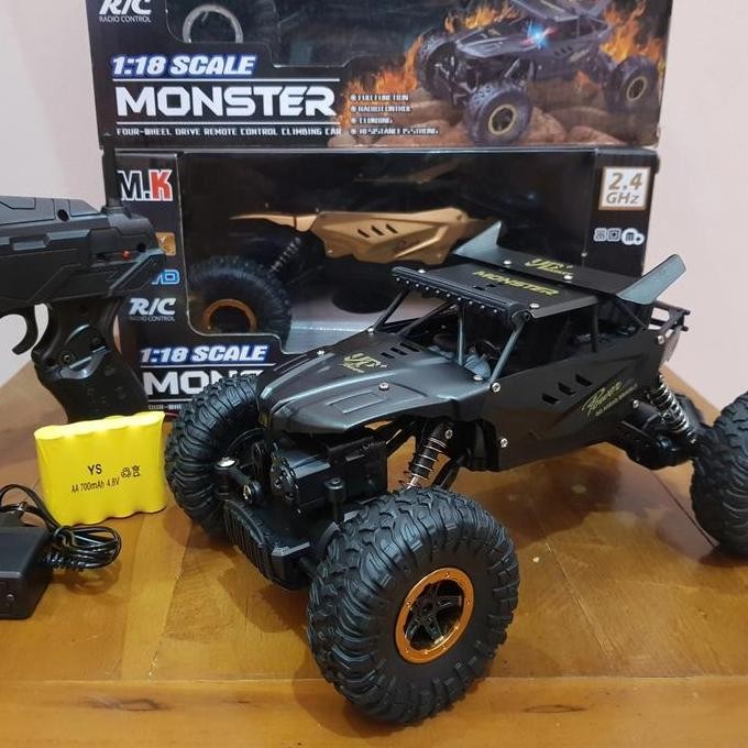 Mainan RC Rock Crawler Monster - Mainan Mobil Remote Control