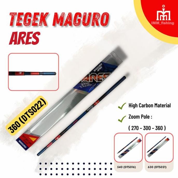 TERBARU - tegek Maguro Ares 450