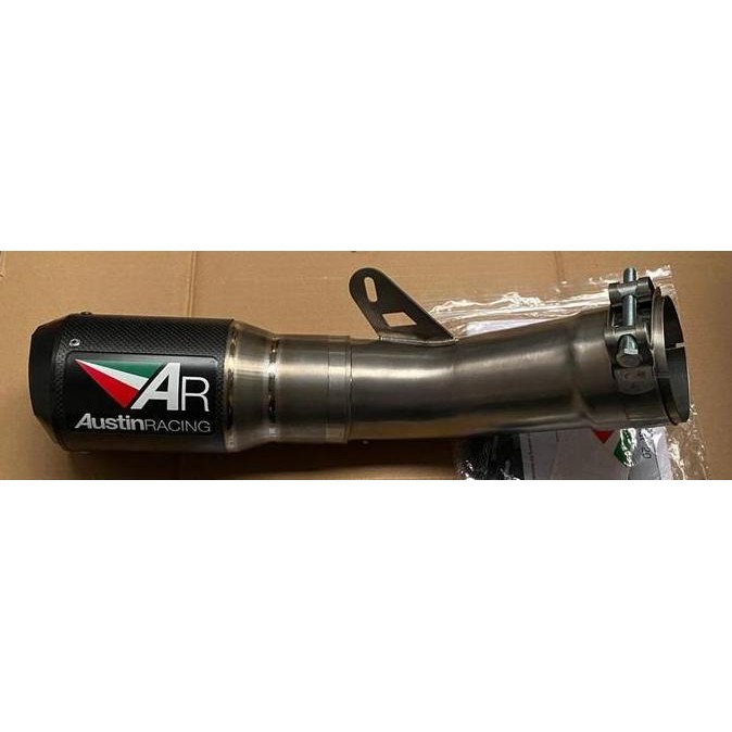 AUSTIN RACING Exhaust Knalpot GP1R Ceramic Kawasaki ZX25R Original UK
