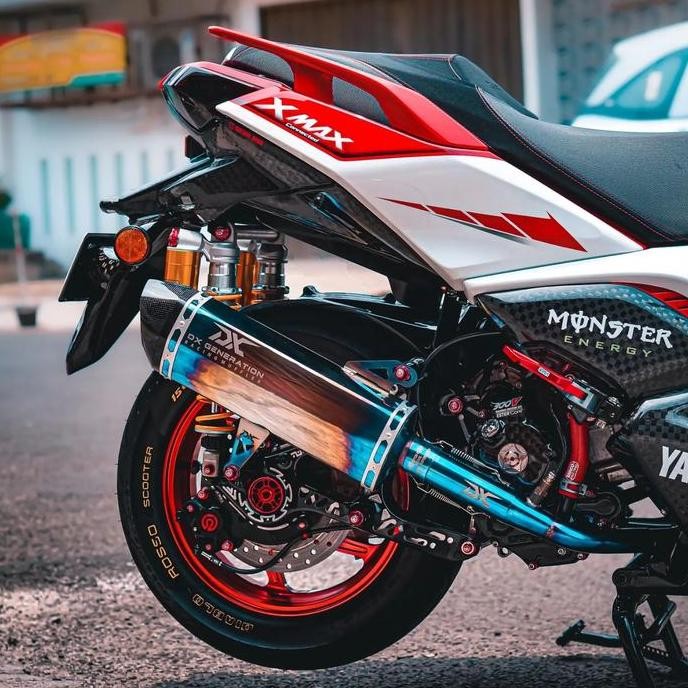 Knalpot Racing DX Generation tipe XR1 Fullsistem Xmax