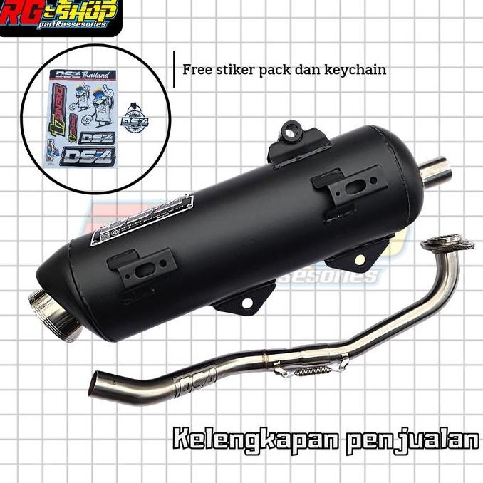 knalpot standar racing daeng sai4 nmax corong stainless ori thailand