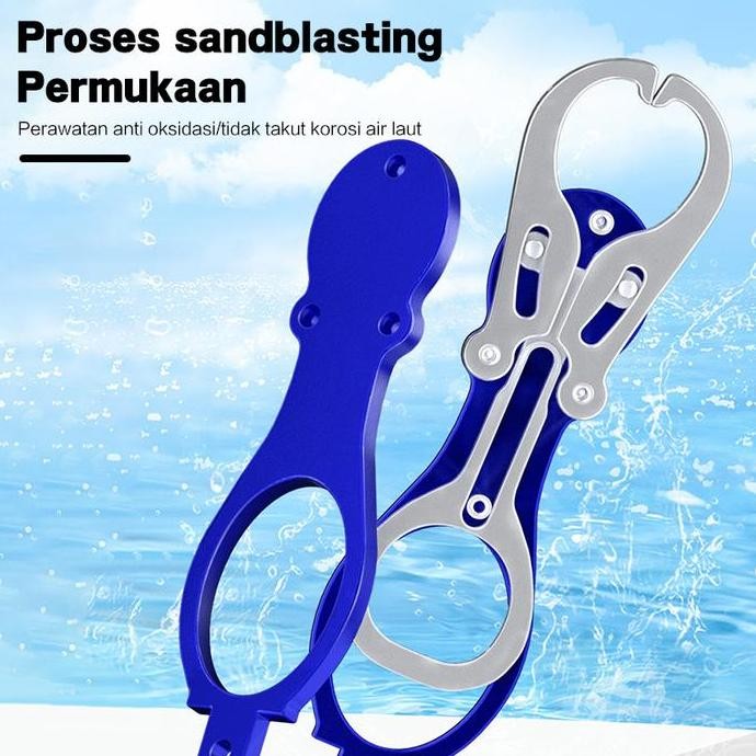 [Ready Stock]Fish Lip Grip/ Grip Penjepit Mulut Ikan/ Tang Pancing /Ikan Grip Stainless Steel /Meman