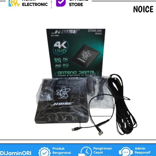 Antena Dital Tv Noise St1003 4K Uhd Fullhd Outdoor Indoor St 1003