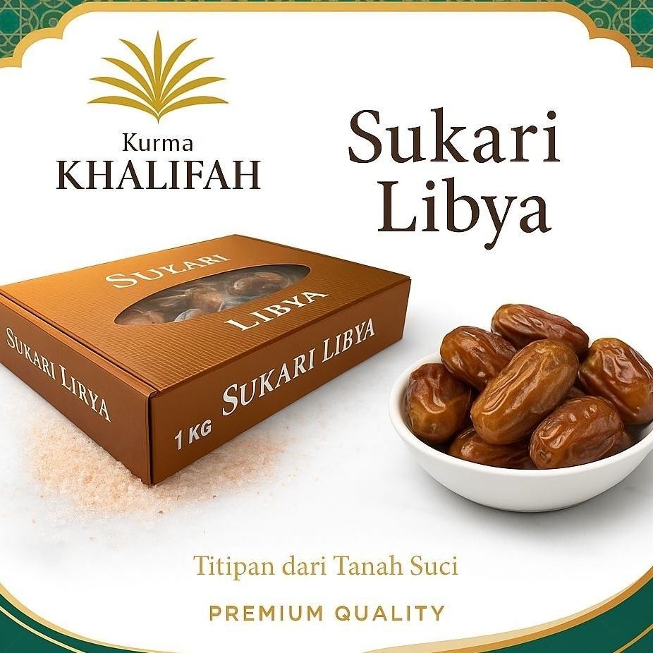 Kurma Sukari Libya 1 Kg Kurma Sukari Libya Kurma Libya Oleh Oleh Haji Umrah Frozen