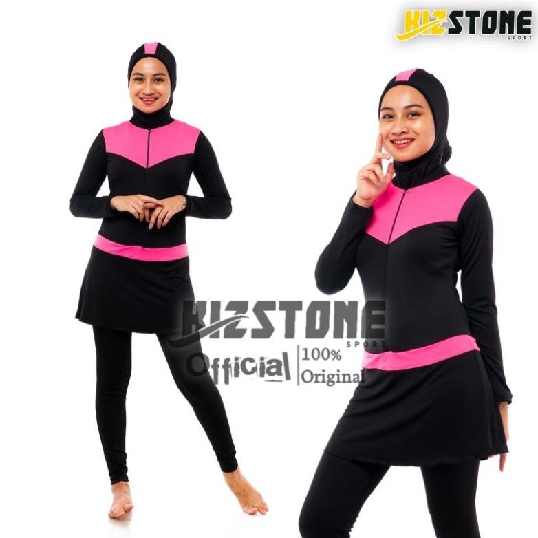 Setelan Baju Renang Muslim Dewasa / Baju Renang Muslim / Set Baju Renang Wanita