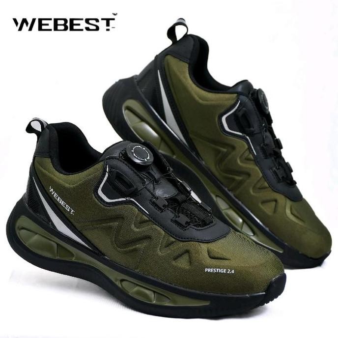 Sepatu Zeus Tali Putar Webest Sepatu Sport Tali Putar Olahraga Running Tali Putar Cepat Kering Sepat