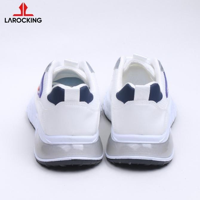 Larocking - Glynt Putih  Abu | Sepatu Sneakers Casual Gym