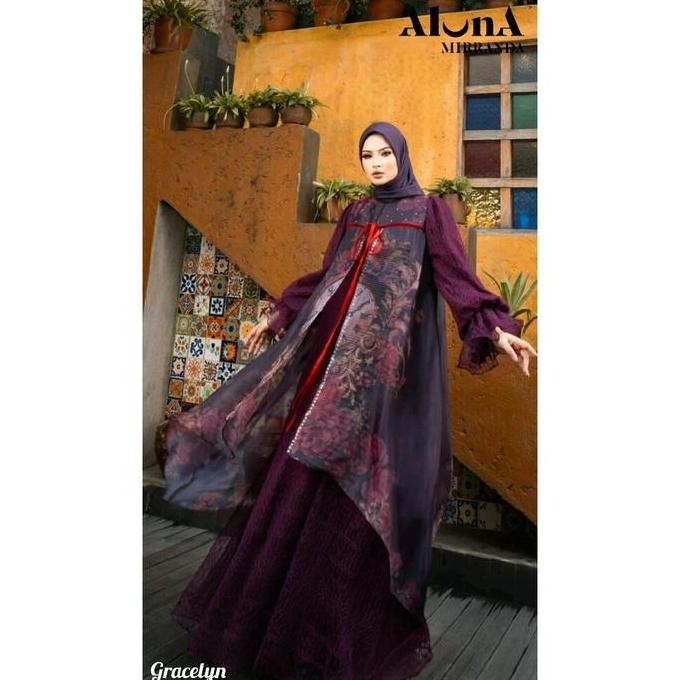 Gamis Gracelyn Aluna Mirranda Muslim Wanita