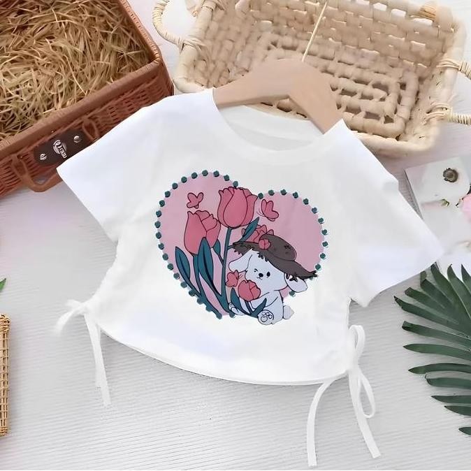 DB64>> BAJU ANAK PEREMPUAN MODEL SERUT UMUR 1-12 TAHUN TERBARU