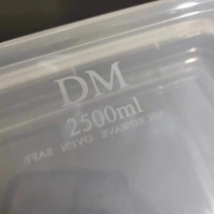 Thinwall DM 2500 ml SQ Box Thinwall Food Container