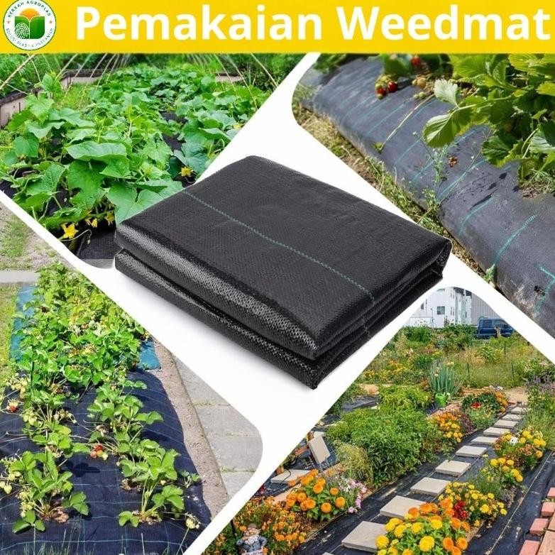 Promo Cod Mulsa Weedmat Hitam 1.2 Meter, Weedmat Ecer ...