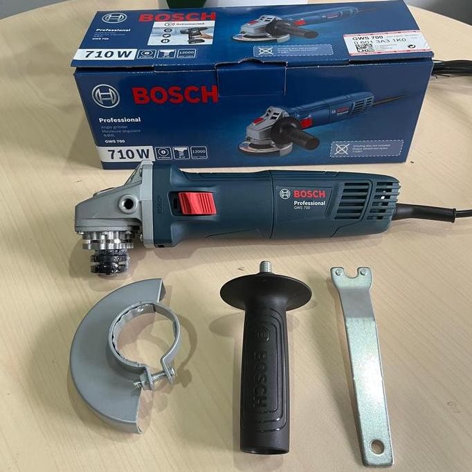 jhonxie- BOSCH Gerinda Angle Grinder 4" Mesin Gerinda Listrik Original BOSCH GWS-700 Gurinda Tangan 