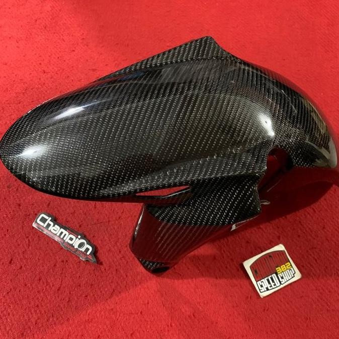 Front Fender Spakbor Depan Carbon Kevlar Kabon Cbr 150R Cbr150R K45R Ready